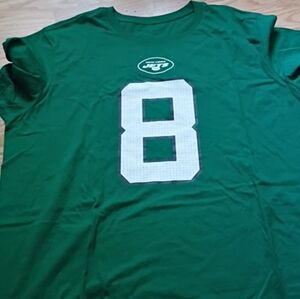 Green Sports Jersey with White Number